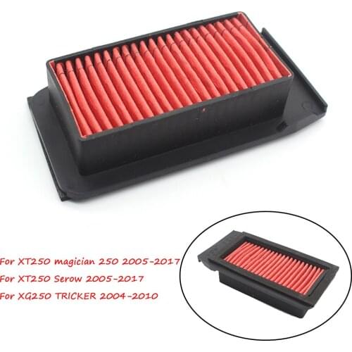 Motor Air Intake Filter Cleaner Element Air Filter For YAMAHA XT250 magician 250 XT250 Serow 05-17 XG250 XG 250 TRICKER 04-10