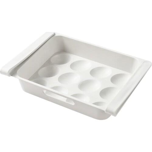 Drawer type refrigerator egg storage box pull type fruit and vegetable storage box