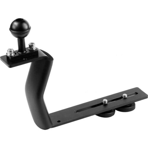 SLR Diving Tray Stabilizer Rig Handle Bracket Extension Arm for Underwater Camera Housing Case for GoPro/DJI Osmo Action