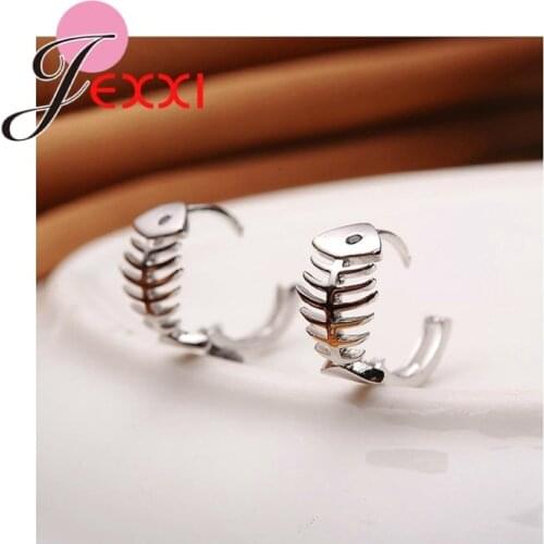 Top Sale Fish Shape Earrings Wemen Valentines Day Gift Modern Dance Party Jewelry 925 Sterling Silver High Quality