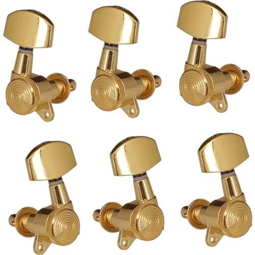 3R3L Sealed Guitar Tuning Pegs Tuners Machine Heads For Guitar Gold