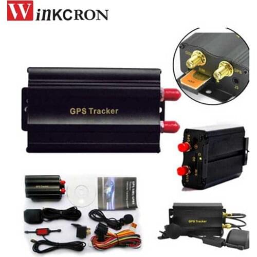 Car GPS tracker TK103A GSM/GPRS Tracking Vehicle GPSTracker Real time tracker Door shock sensor ACC alarm