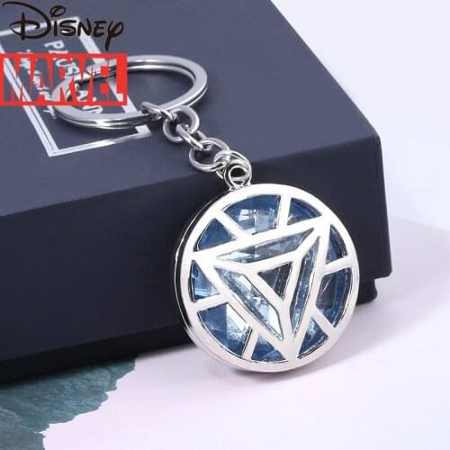Disney Marvel Iron Man Energy Reactor Necklace Pendant Keychain