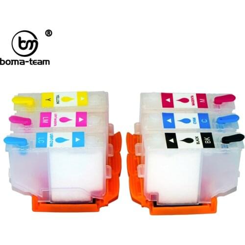 KUIBKL KUICL KUIML KUIYL KUILCL KUILML Refillable ink cartridge For For Epson EP-879BW BB BR EP-880BW BB BR BN Printer