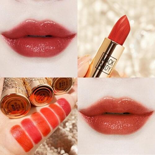 NEW Matte Lipsticks Waterproof Matte Lipstick Lip Sticks Cosmetic Easy to Wear Matte Batom Makeup Lipstick