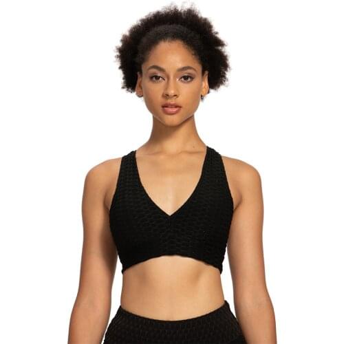 New Women Sports Bra Sexy Tie-Dye Ink Backcross Tops Seamless Push Up Gym Workout Fitness Bras High Quality Breathable Underwear