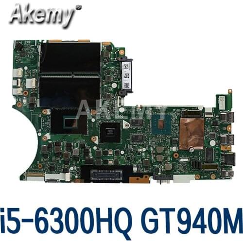 New MB For Lenovo Thinkpad T460P notebook motherboard BT463 NM-A611 with CPU i5-6300HQ GPU GT940M FRU 01AV997