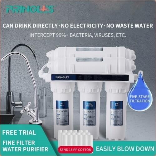 Water Purifier Desktop Kitchen tap Water Purification Water Filter 5/6 Stage Ultrafiltration Installed Independently Water Tap