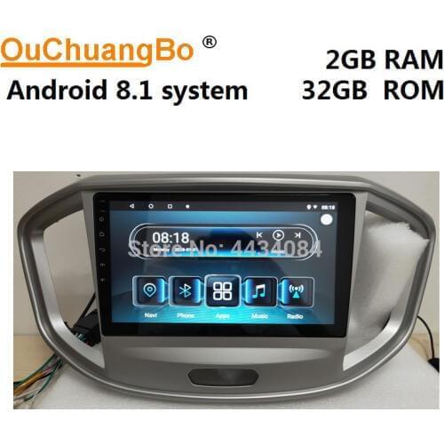 Ouchuangbo car audio stereo gps for JAC Refine M4 2018 support 8 core BT USB 1080P video android 8.1 OS 2+32 free Peru map