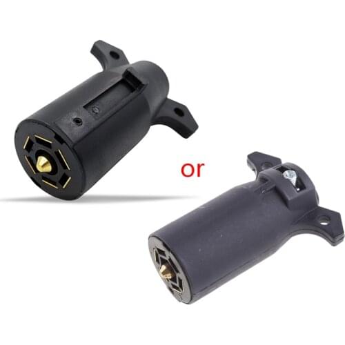 Weatherproof Connector 7 Pin Plug Socket Adapter 12V for Trailer Towing RV Car K0AF