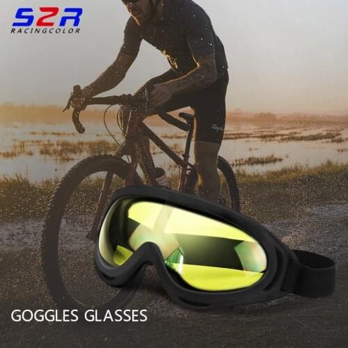 S2R Motocross Goggles Glasses Outdoor Oculos Cycling MX Off Road Helmet Ski Sport Gafas For Motorcycle Dirt Bike Racing Goggles