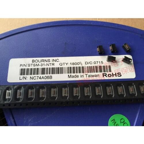 Taiwan Tat DIP DTSM-31N Tact Switch Jog Button Switch 3*6*4.3 Patch 2 Pin