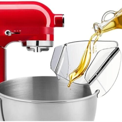 Universal Kitchen Furniture Cooking Mixer Baffle Splash-Proof Oil-Proof And Powder-Proof Easy To Clean Pouring Shield
