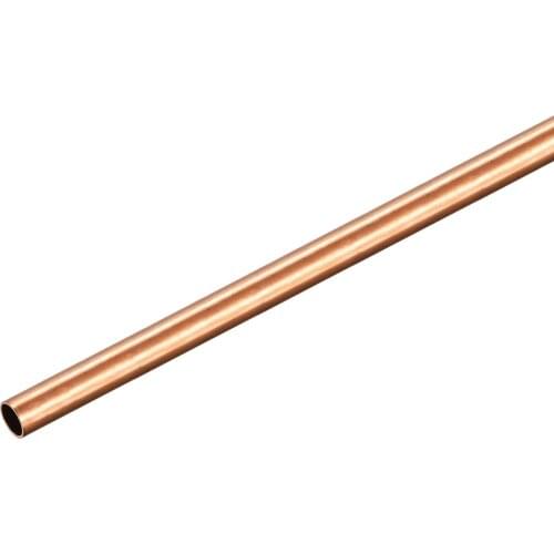 Uxcell Copper Round Tube 4mm OD 0.25mm Wall Thickness 300mm Length Pipe Tubing