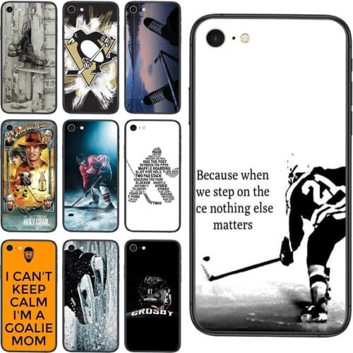 Your Favorite Soft Mobile Phone Skin Case D I love ICE Hockey For Xiaomi Mi11 M10 Mi10I Mi10S Mi10T Mi9 CC9 Note10 Poco F3 X3