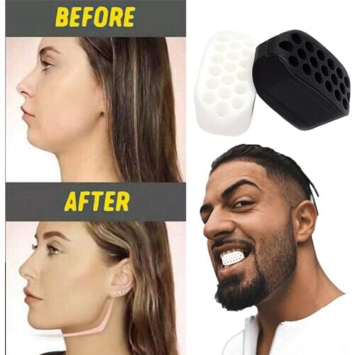 1pc Food-grade Silica Gel Jawline Exercise Ball Muscle Trainin Fitness Ball Neck Face Toning Jawrsize Jaw Exerciser Muscle Relex
