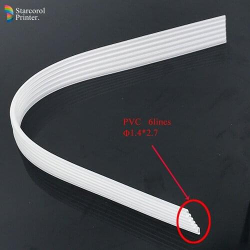 10M/lot Inkjet printer ink pump tube pipe for EPSON Series CISS Ink Cartridge silicone ink tubing soft hose 2X3MM