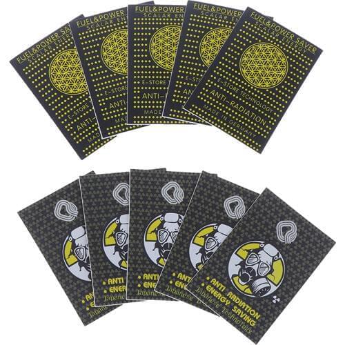 10pcs scalar Energy Phone Sticker Anti Radiation Chip Shield Keep Health Laptop Anti EMP EMF Protection for Pregnant Woman