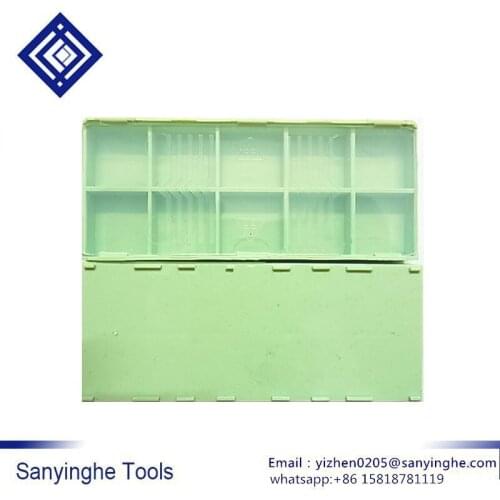 100 pcs/lots 9.4x4x1 WALTER Blade Box Cemented carbige insert box cnc carbide inserts packing box