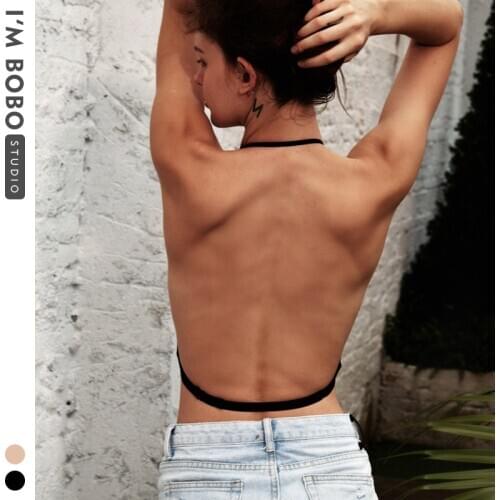 Summer Underwear for Women Lift Up Sexy Bralette Low-cut Open Back Bra PushUp Unlined tube top Lingerie Gift bra extender hook