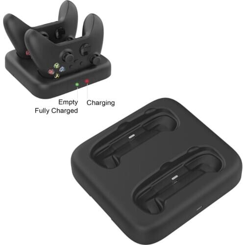 Dual Charging Dock For Xbox Series X/S Controller Charger Dock Station Stand Game Joystick Power Supply LED Indicator Charge