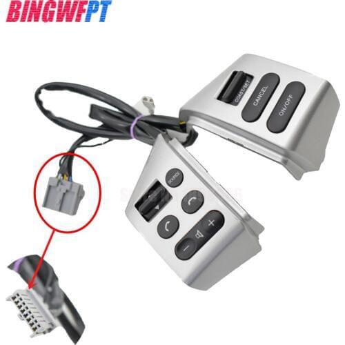 New Car accessories Steering wheel control button for Nissan tiida LIVINA old Sylphy volume phone button switch with wire