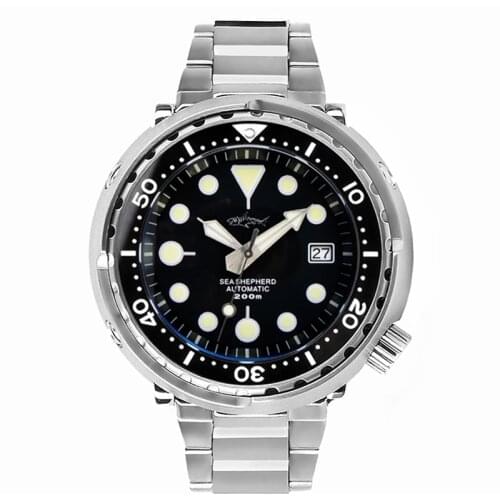 Heimdallr Tuna Mechanical Automatic Watch Men NH35 Sapphire Crystal Luxury Brand Mens Automatic Watches 300m Waterproof