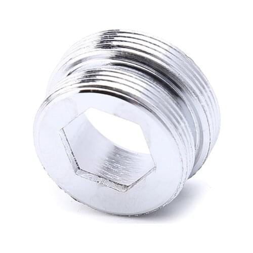 Solid Metal Adaptor Outside Thread Water Saving Kitchen Faucet Tap Aerator Connector Dropshipping