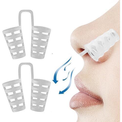 Mini Silicone Anti Snoring Stoper Device Nose Clip Sleep Noise Guard Corrector Aid Sleeping Nose Breathing Anti Snore Nose Clip