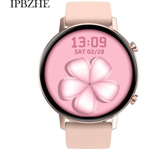 Ipbzhe Smart Watch Women Sport Heart Rate Blood Oxygen Blood Pressure Smart Watch Men Android SmartWatch For Women HuaWei Iphone
