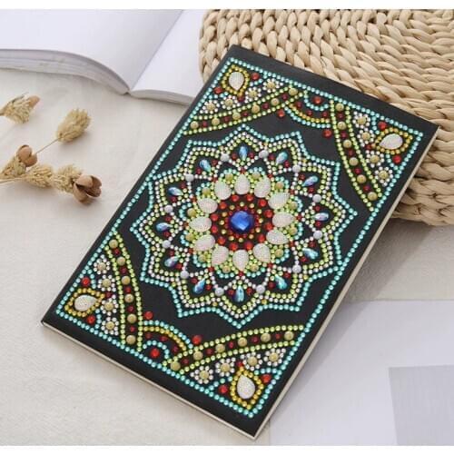 SNA New style 2020 Diamond Embroidery notebook Diary Book Sale DIY Crystal full drill diamond painting mosaic round rhinestone