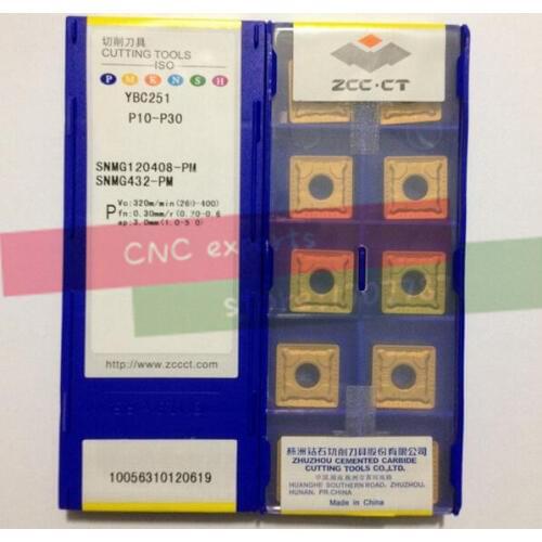 SNMG120404/SNMG120408-PM YBC251. turning insert Cutting Blade Tip suitable For Mssnr Msbnr Msknr Series Lathe Tool