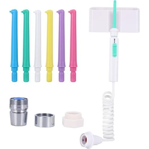 Nozzles Faucet Oral Irrigator Water Dental Flosser Cleaner Portable Single Multiple Water Jet SPA Oral Irrigation Teeth Cleaner