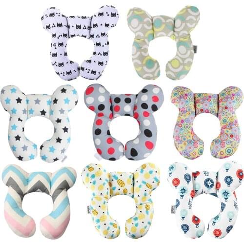 Ear U Shape Baby Head Protector Pillow Infant Newborn Toddler Prevent Injured Neck Pad Car Seat Chair Safety Security Cushion