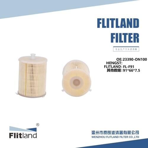 High quality factory supply car engine fuel filter OE NO 23390-ON100 use for TOYOTA FL-F91