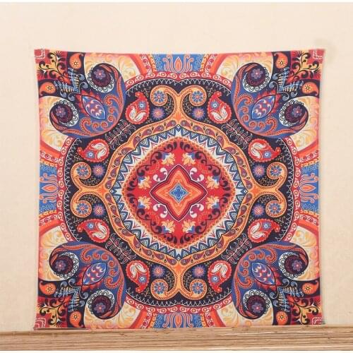Indian Bohemian Mandala Elephant Wind Chimes Tapestry Wall Hanging Sandy Beach Throw Mat Tippet Rug Blanket Yoga Mat