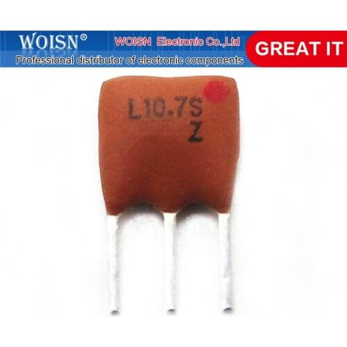 5pcs/lot 10.7M ceramic filter line LT10.7MA5 LT10.7MS2 LT10.7MS3 LT10.7MJ DIP-3 In Stock