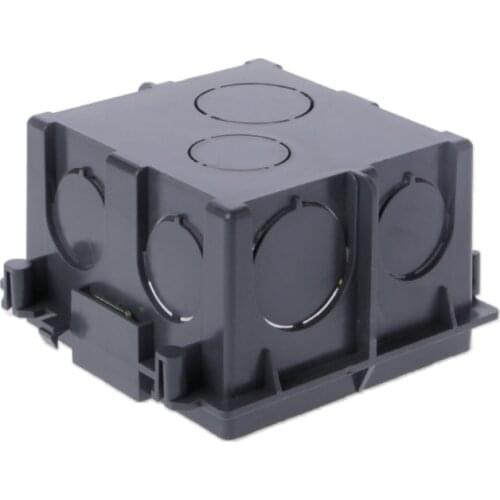 86-Type PVC Junction Box Wall Mount Cassette For Switch Socket Base NEH1-012 magazine cartridge