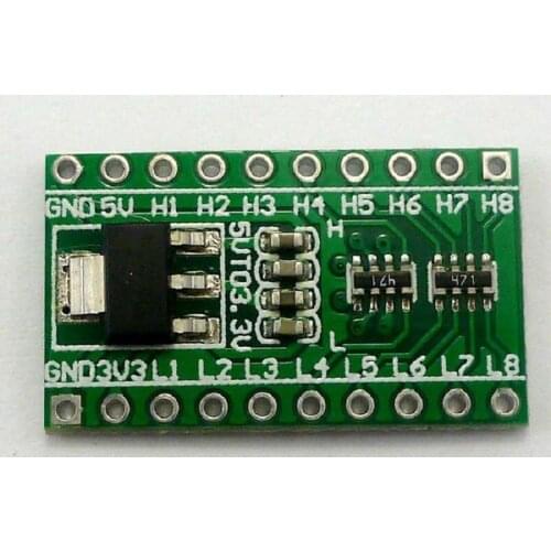 8CH IIC I2C Logic Level Converter Bi-Directional Module & DC-DC 5V to 3.3V Setp-dowm Buck AMS1117 Board For_Arduino Breadboard