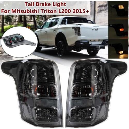 A Pair Car Rear Tail Light Brake Lamp Signal Lighting Taillight For Mitsubishi Triton L200 2015 2016 2017 2018 Car Styling