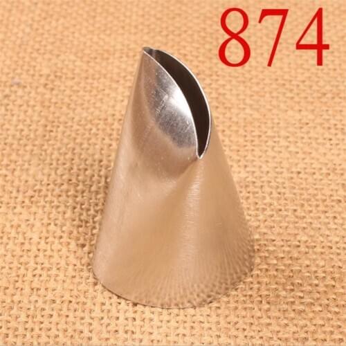Large Size Rose Flower Stainless Steel Icing Piping Cake Nozzles Cream Decoration Pastry Tips Cake Dessert Decorators Tool #874