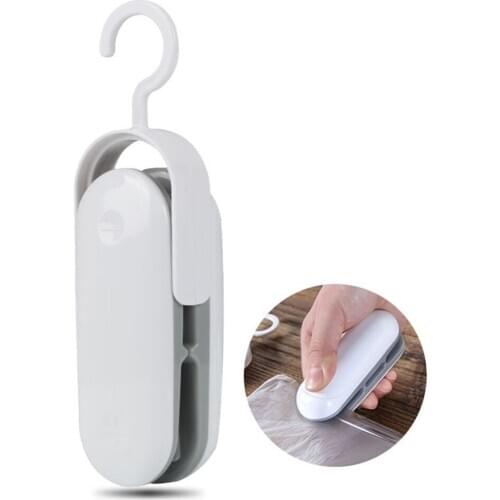 Household Appliances Mini Heat Sealing Machine for Bags Handy Heater Package Sealer Clamps for Kitchen Packing Machine