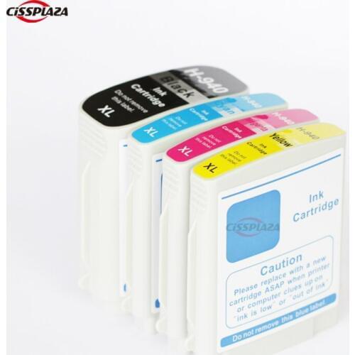 CISSPLAZA 4 INK CARTRIDGE Compatible for HP OFFICEJET Pro 8000 WIRELESS 8500 8500A with CHIP