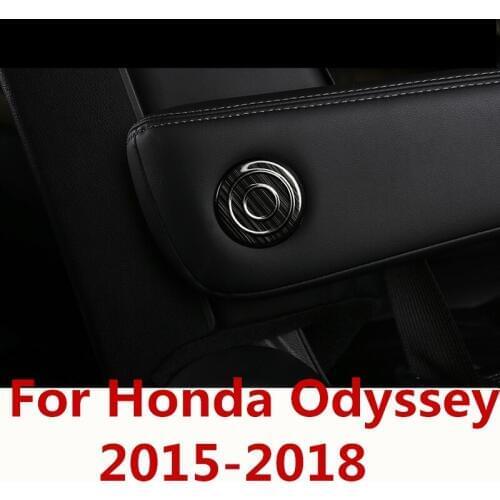 For Honda Odyssey 2015-2018 car styling Seat armrest Arm frame Decorative circle Interior decoration Auto Accessories
