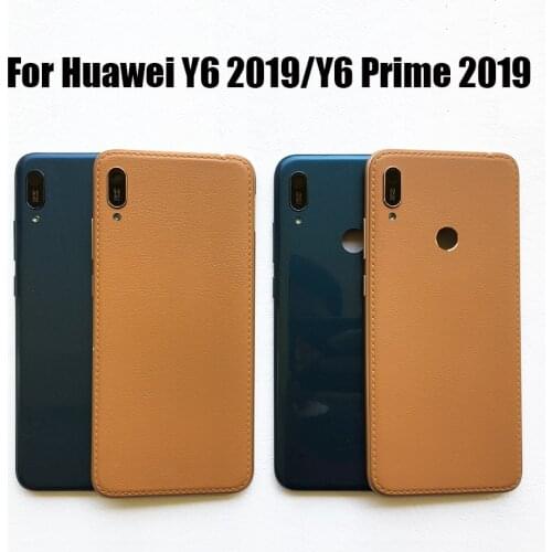 6.09" Battery Cover for Huawei Y6 2019 Y6 prime 2019 Y6 Pro 2019 Back Cover Rear Case Housing Door