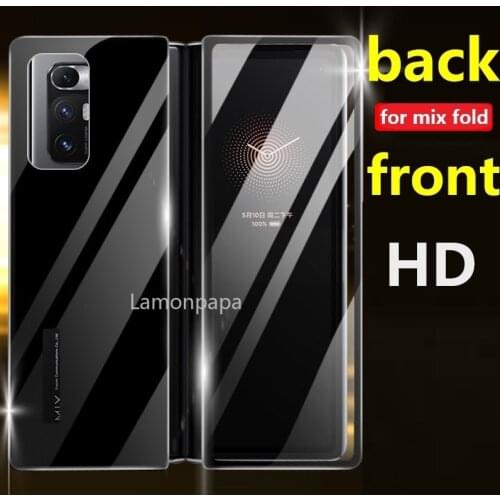 For Xiaomi Mix Fold Tempered Glass Film HD Screen Protector Anti Fingerprint Case for Mi Mix Fold Anti-blue Light Tempered Glass