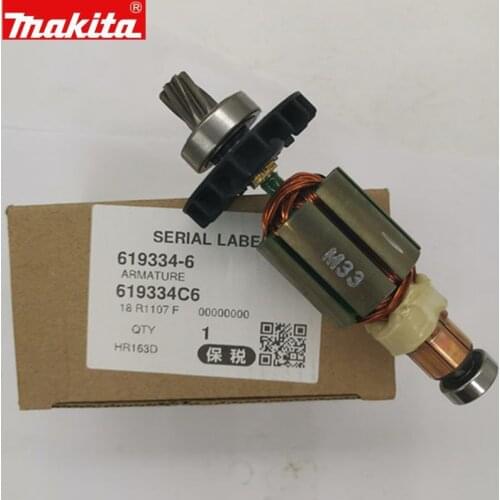 Makita 619334-6 ROTOR For DHR165 HR163D DHR165RME DHR165Z DH165D DHR163