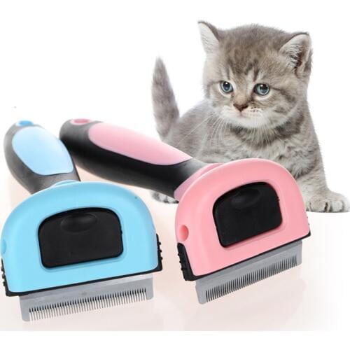 Combs Pet Dog Hair Remover Cat Brush Grooming Tools Detachable Clipper Attachment Pet Trimmer Combs for Cat Pet Supply Furmins