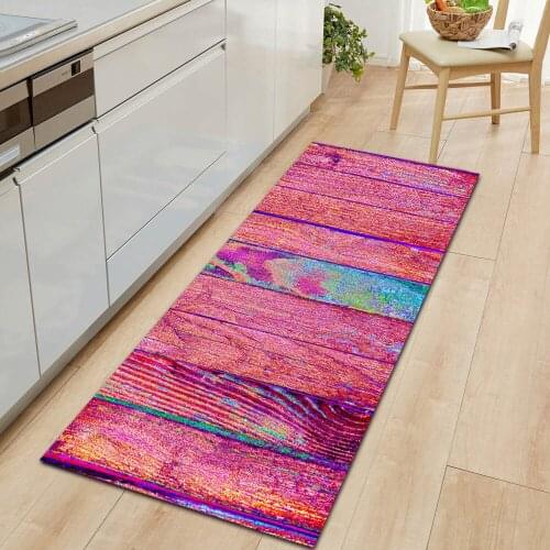 Modern Kitchen Mat Household Door Mat Living Room Carpet Corridor Decorative Floor Anti-slip Mat Bedroom Door Bathroom Carpet