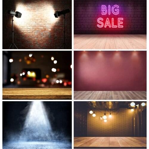Vinyl Spotlight Brick Wall Photography Background Children Baby Portrait Photo Background Studio Props 21816 DGQ-04